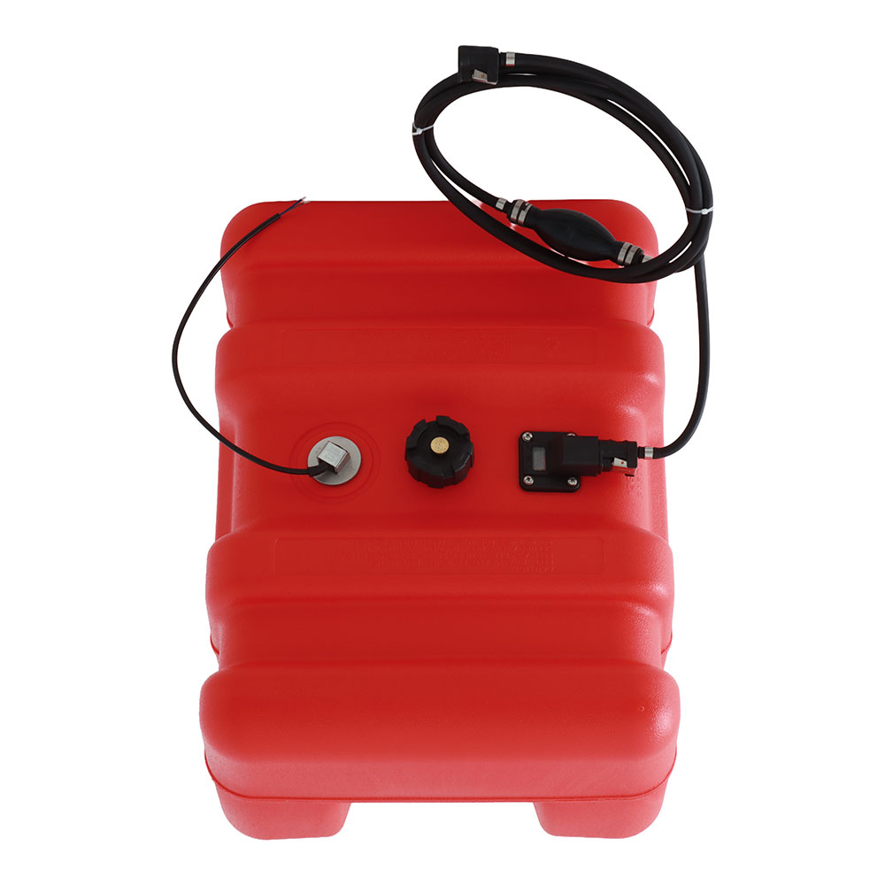 Low-Profile Outboard Fuel Tank with Yamaha Fuel Line and Fittings 55L