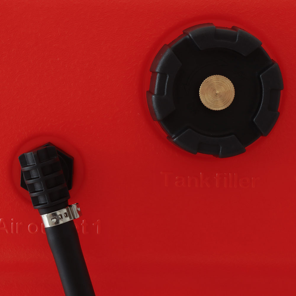 Low-Profile Outboard Fuel Tank with Optional Electronic Fuel Sensor 90L