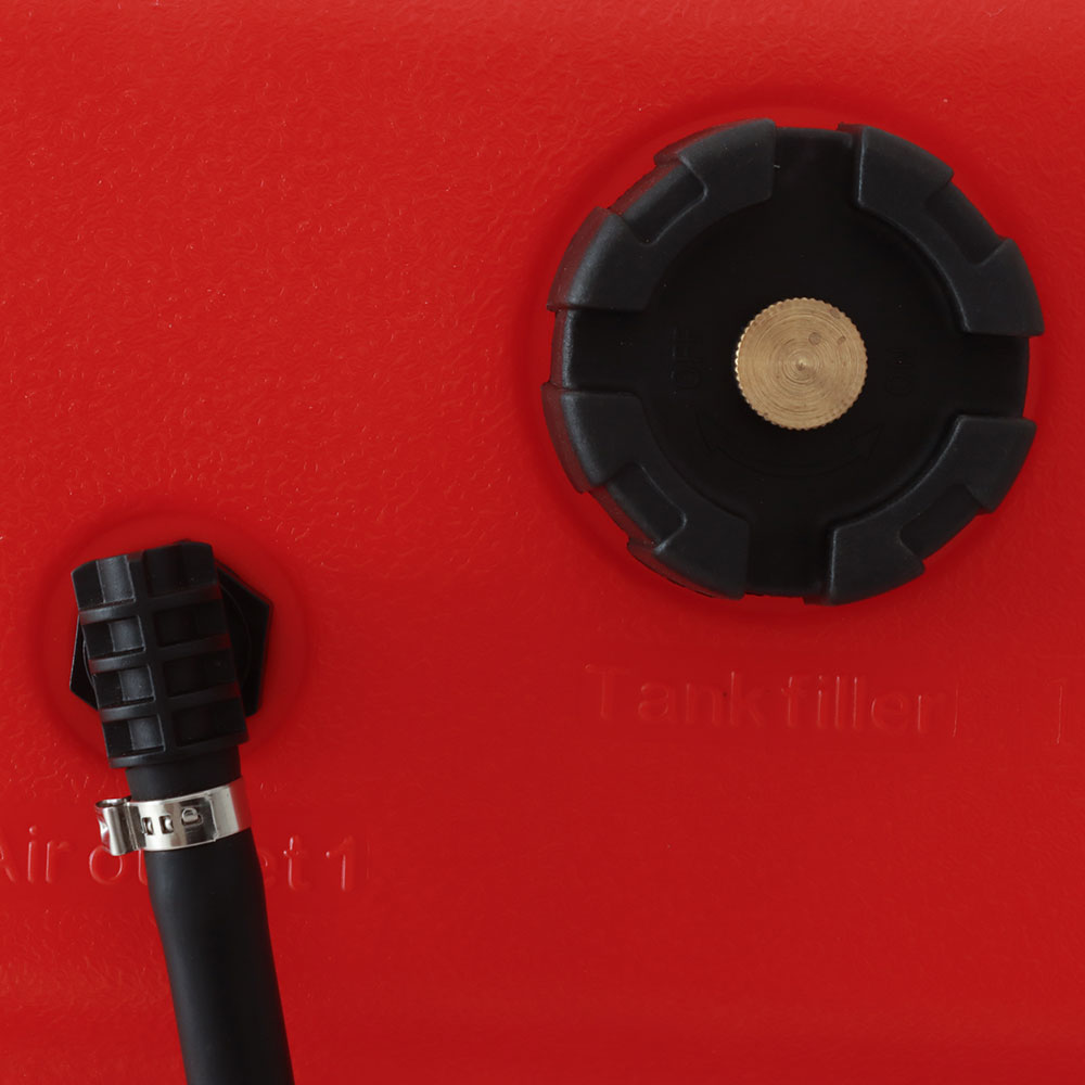 Low-Profile Outboard Fuel Tank with Electronic Fuel Sensor 120L