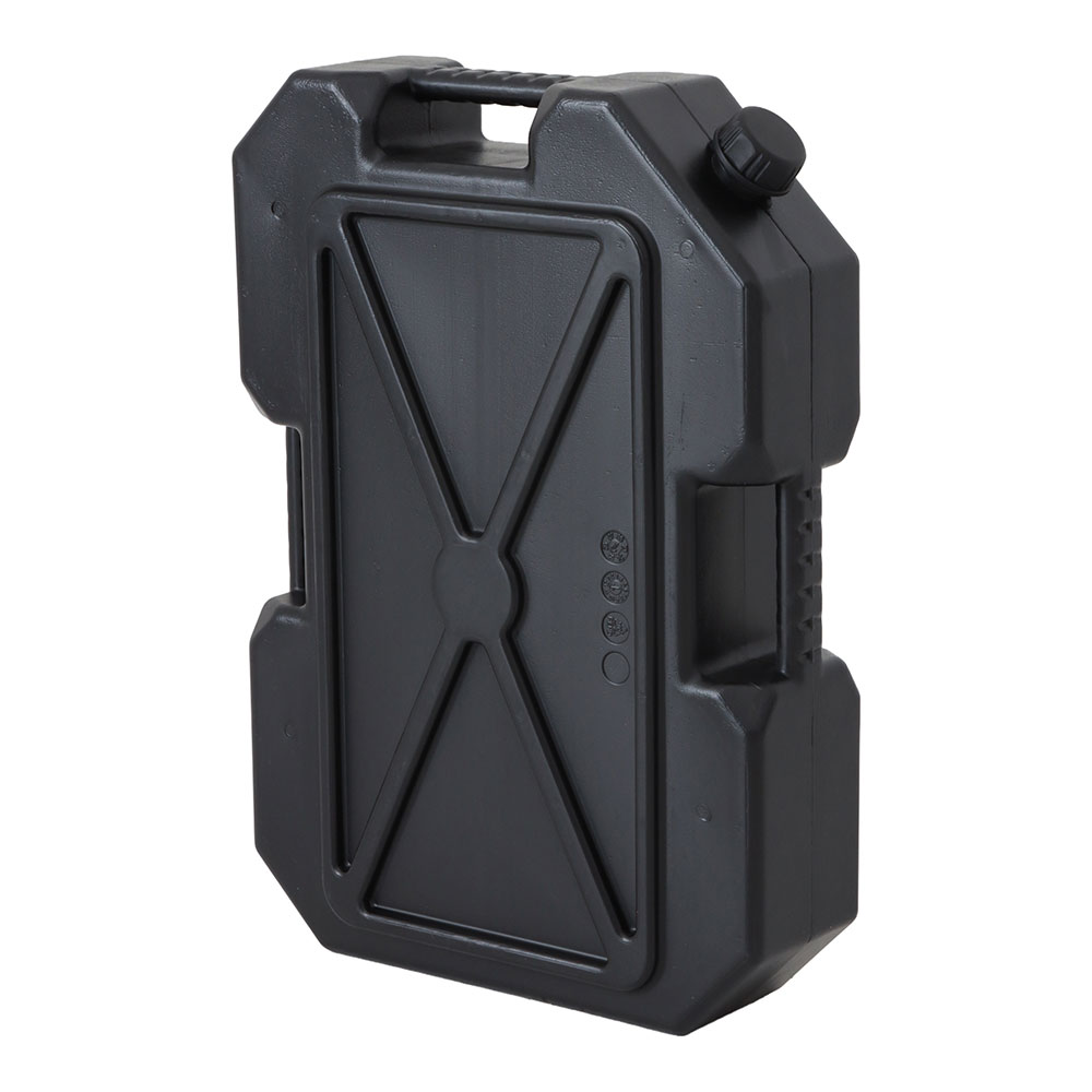 Low-Profile Portable Oil Drain Pan and Storage Container 12L
