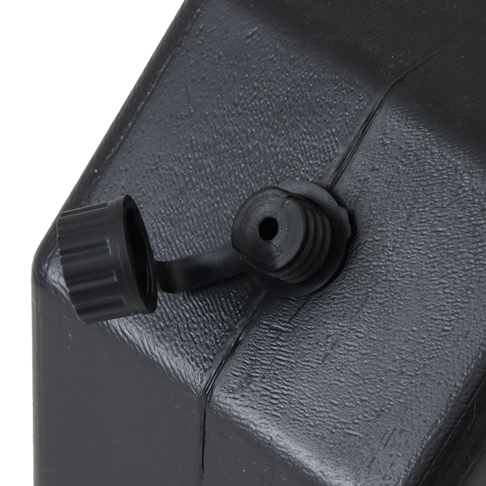 Low-Profile Portable Oil Drain Pan and Storage Container 12L