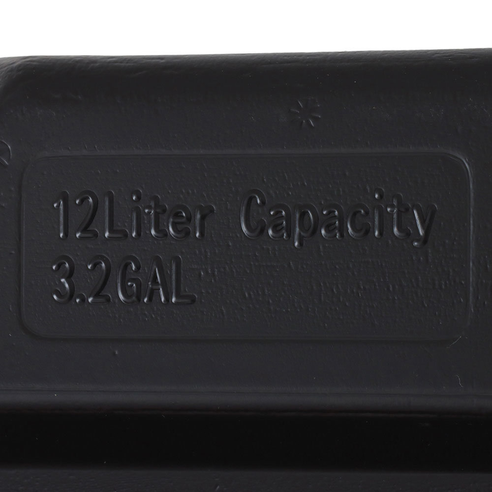 Low-Profile Portable Oil Drain Pan and Storage Container 12L