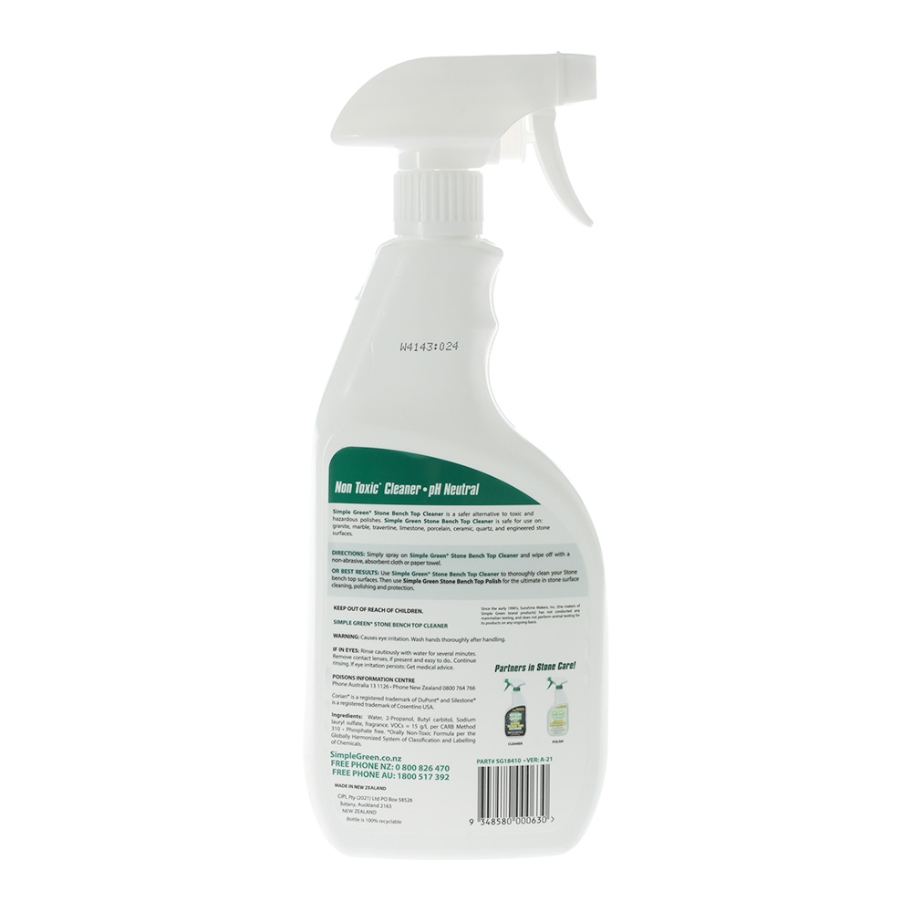 Simple Green Ready-To-Use Stone Bench Top Cleaner 750ml