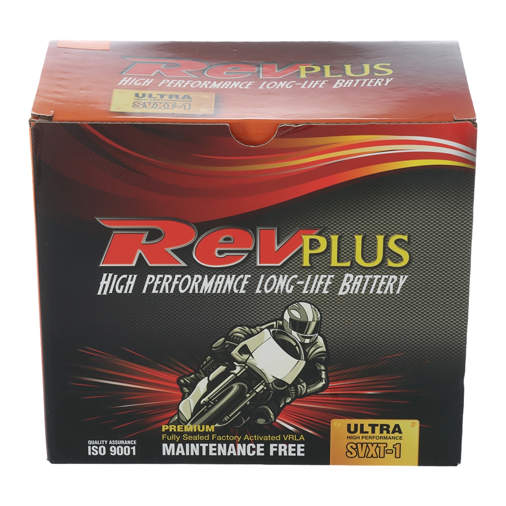 RevPlus SVXT-1 Ultra High Performance AGM Battery YTX20L-BS 12V 20Ah 400CCA