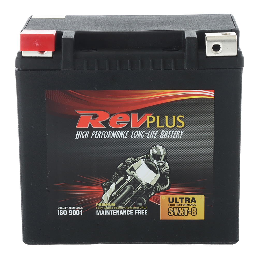 RevPlus SVXT-8 Ultra High Performance AGM Battery YTX14-BS 12V 14Ah 230CCA