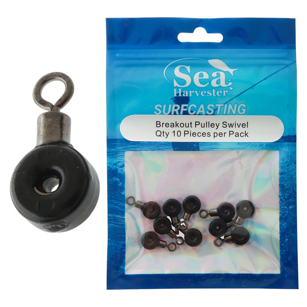 Sea Harvester Breakout Surfcasting Pulley Swivels Qty 10