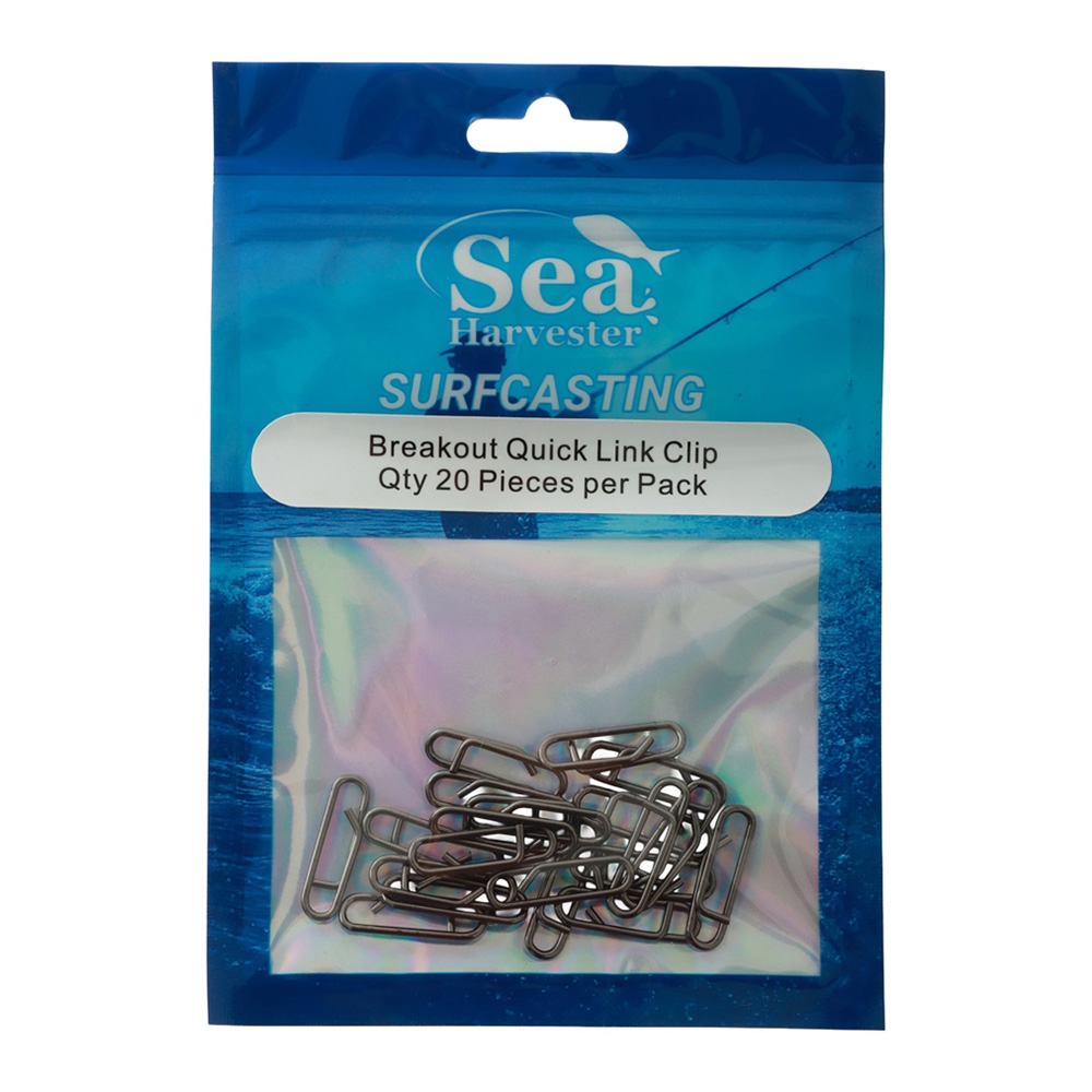 Sea Harvester Breakout Surfcasting Fast Links Qty 20