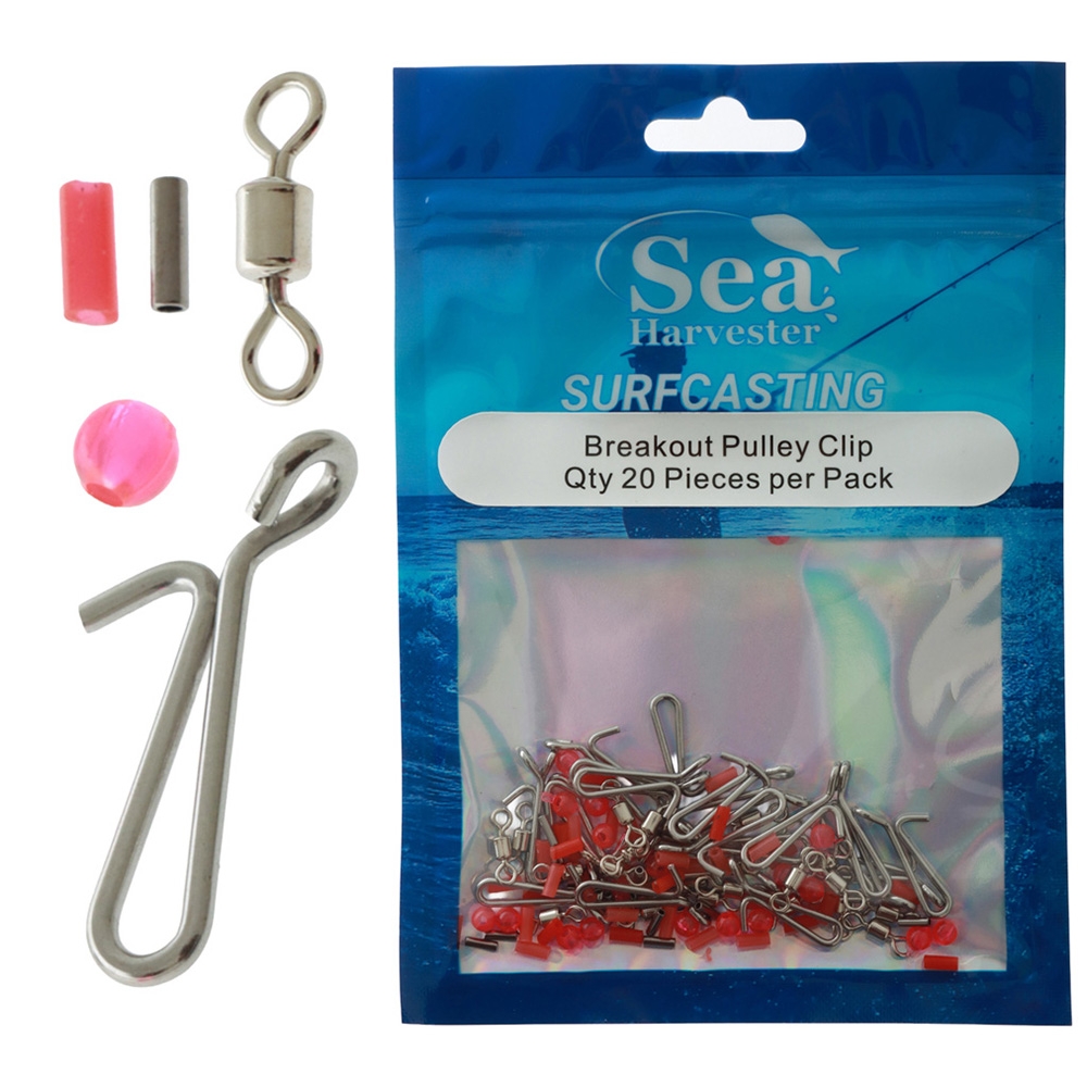 Sea Harvester Breakout Pulley Rig Clip Kitset Qty 20