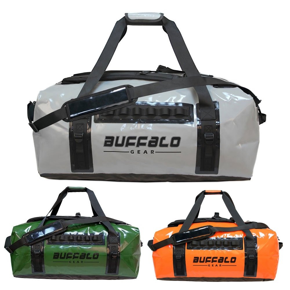 Buffalo Gear Heavy-Duty Waterproof Dry Duffle Bag 120L