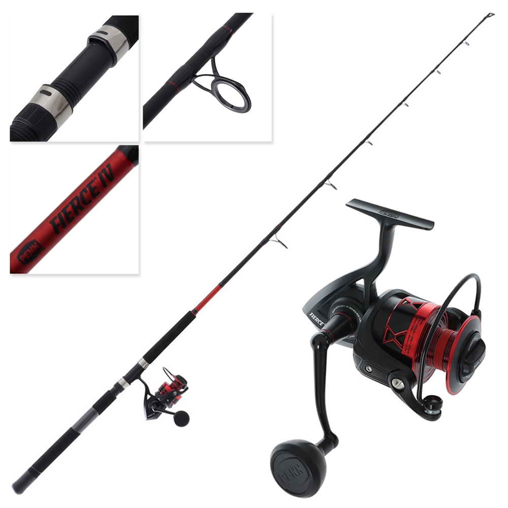 PENN Fierce IV 6000 Spinning Combo 6ft 15-24kg 1pc