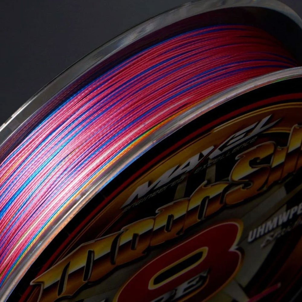 Maxel MoonSilk X8 PE Braid Multi-Colour 1200m
