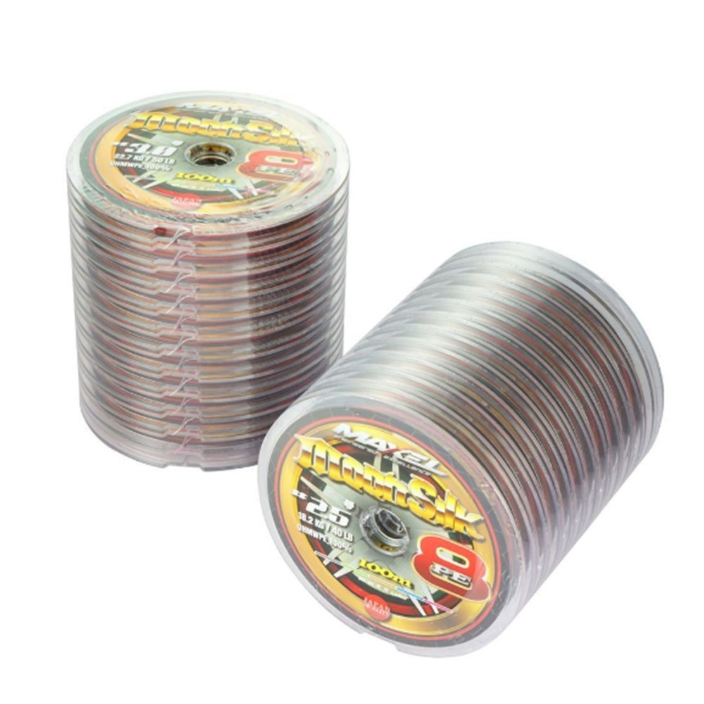 Maxel MoonSilk X8 PE Braid Multi-Colour 1200m