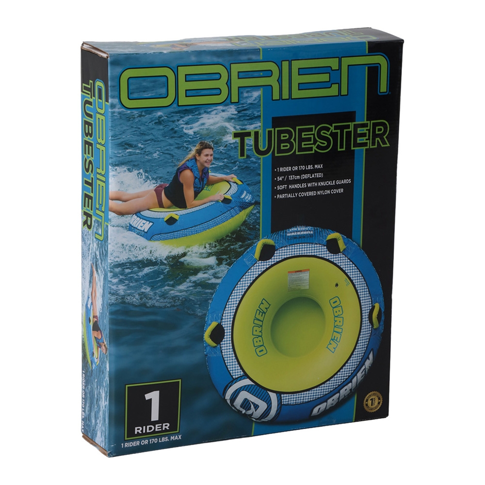 O'Brien Tubester 1-Person Towable Sea Biscuit Ski Tube 137cm Yellow