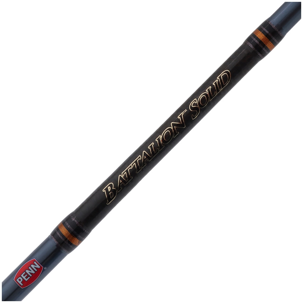 PENN Battalion Solid 742SPMH Offshore Spin Rod 7ft 4in PE3-4 2pc