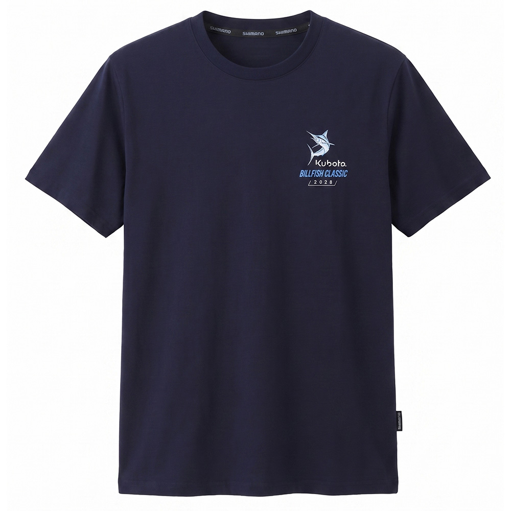 Shimano Kubota Billfish Classic 2026 T-Shirt Navy