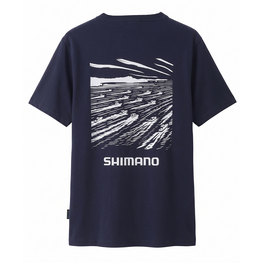 Shimano Kubota Billfish Classic 2026 T-Shirt Navy