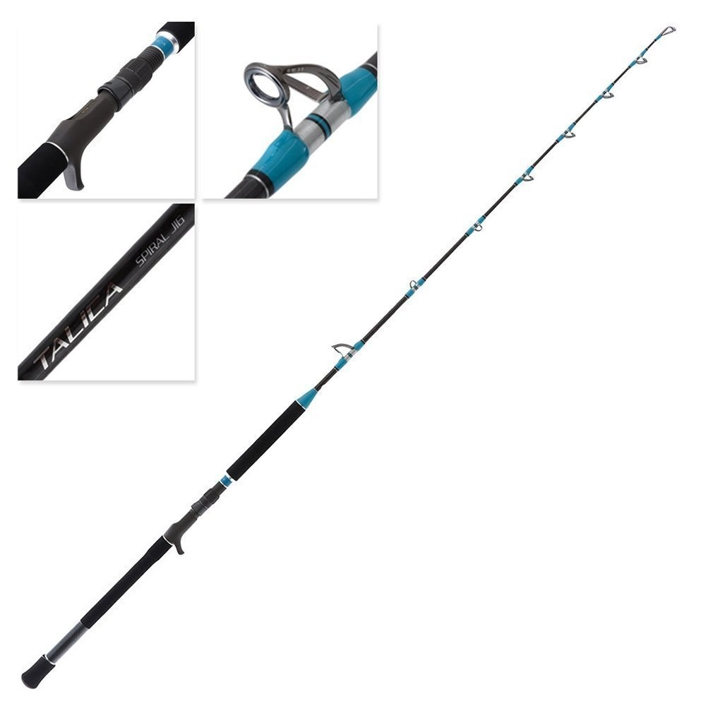 Shimano Talica 12 IIA 2-Speed OH Spiral Wrap Jigging Combo 6ft PE6-10 200-400g 1pc