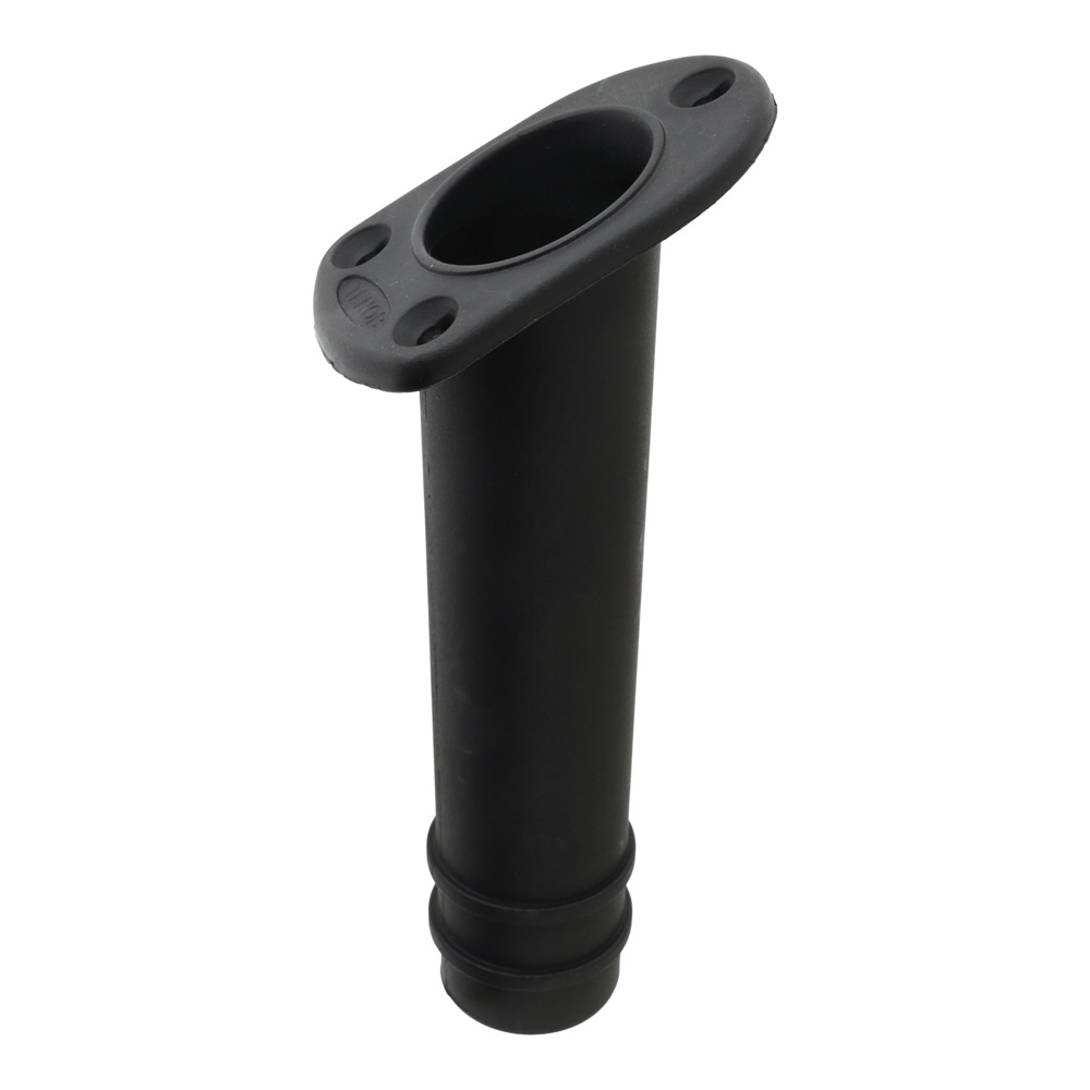 Tenob Composite Flush Mount Rod Holder Black Short 205mm