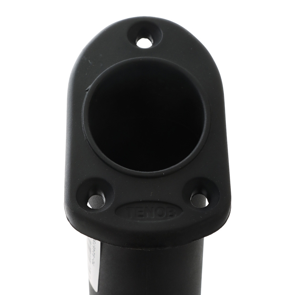 Tenob Composite Flush Mount Rod Holder Black Short 205mm