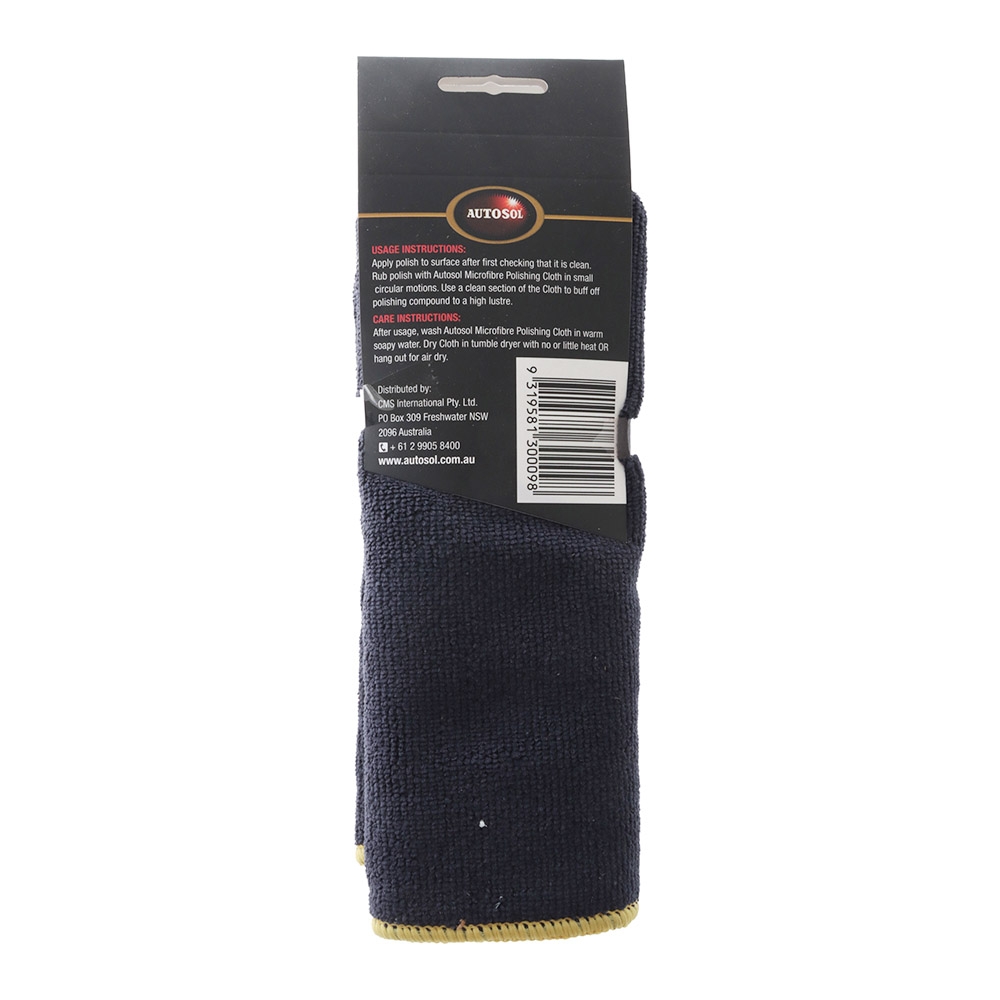 AUTOSOL Non-Scratch Microfibre Polishing Cloth Large 400 x 400mm