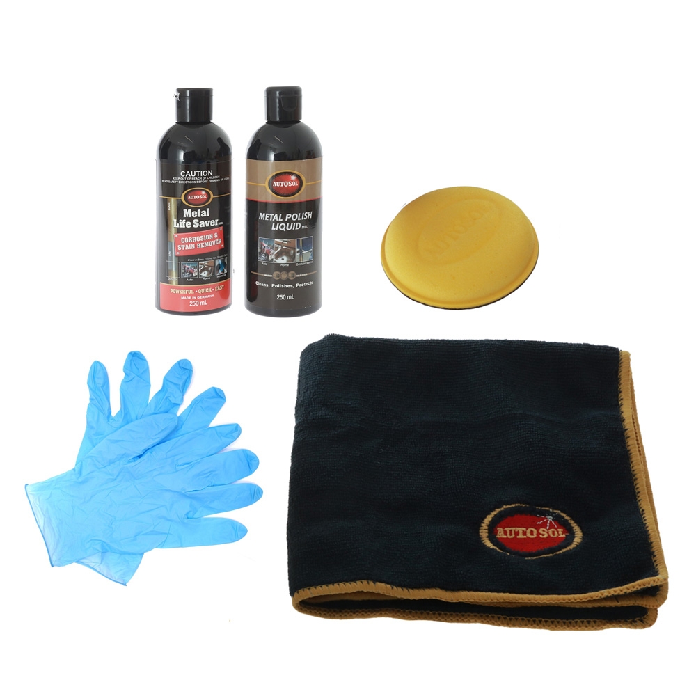 AUTOSOL Metal Care Kit 5-Piece