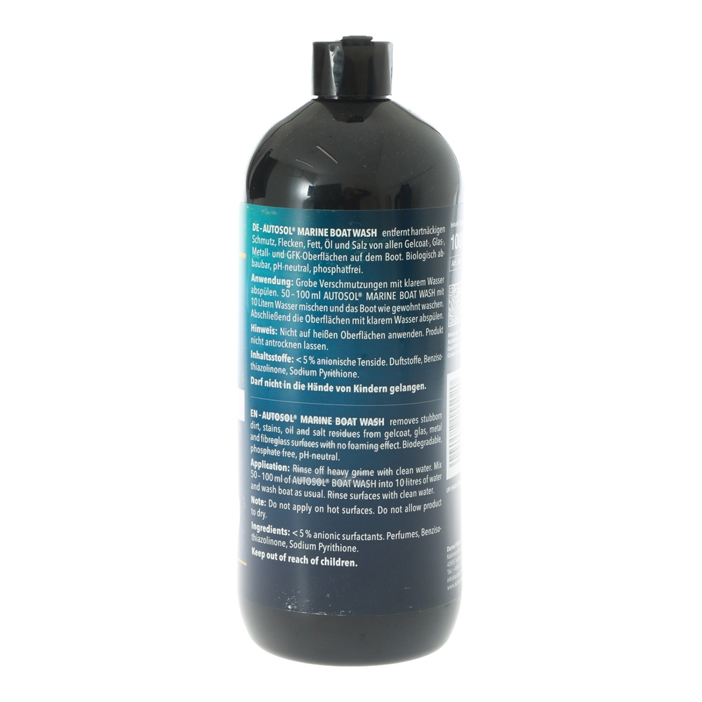 AUTOSOL Marine Boat Wash Low Foam Shampoo 1L