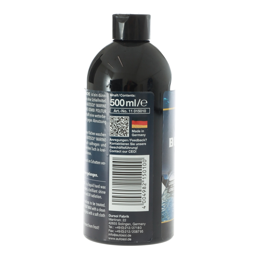 AUTOSOL Marine Boat Wax with UV Protection 500ml