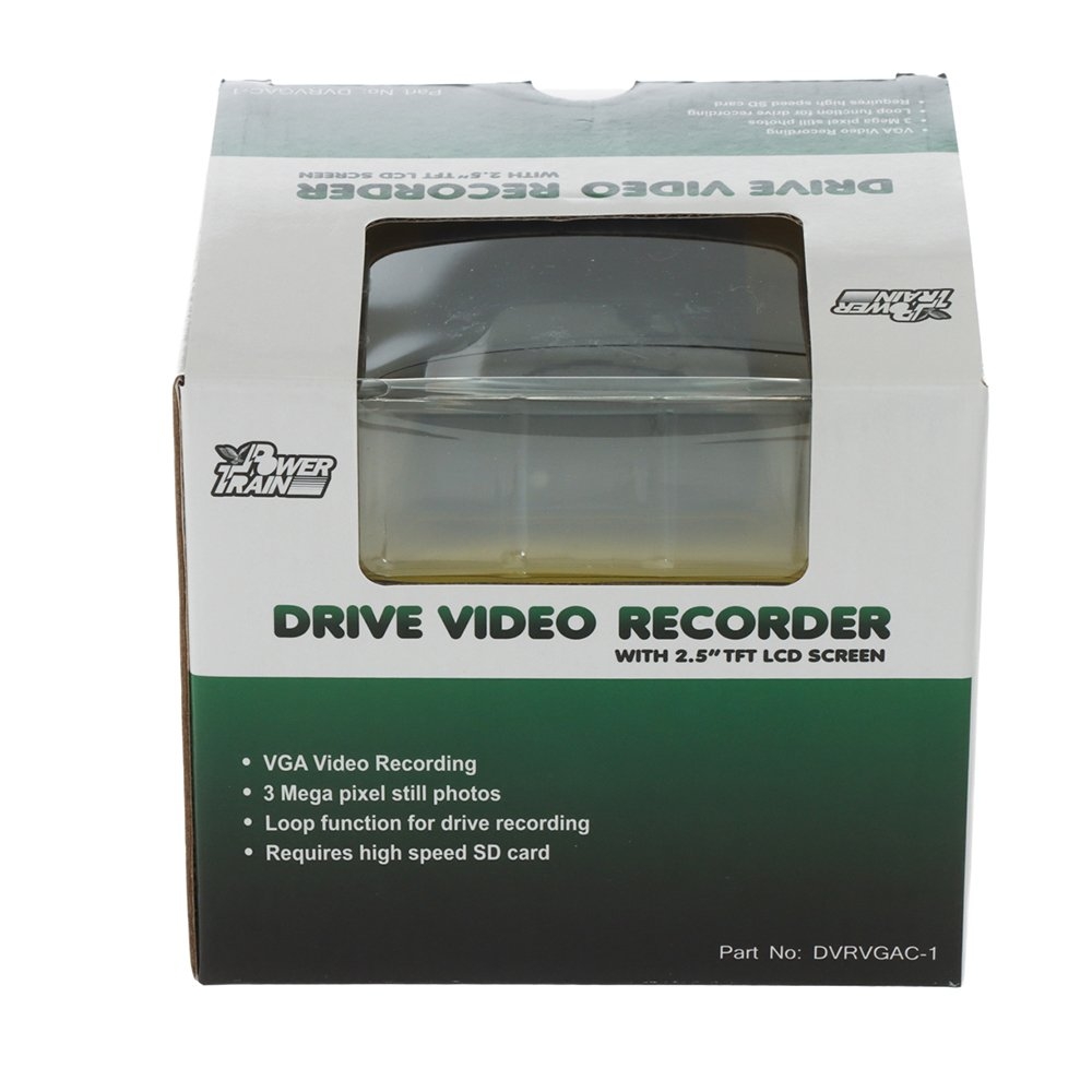 Powertrain Dash Cam with Motion Detection Sensor 12V/24V