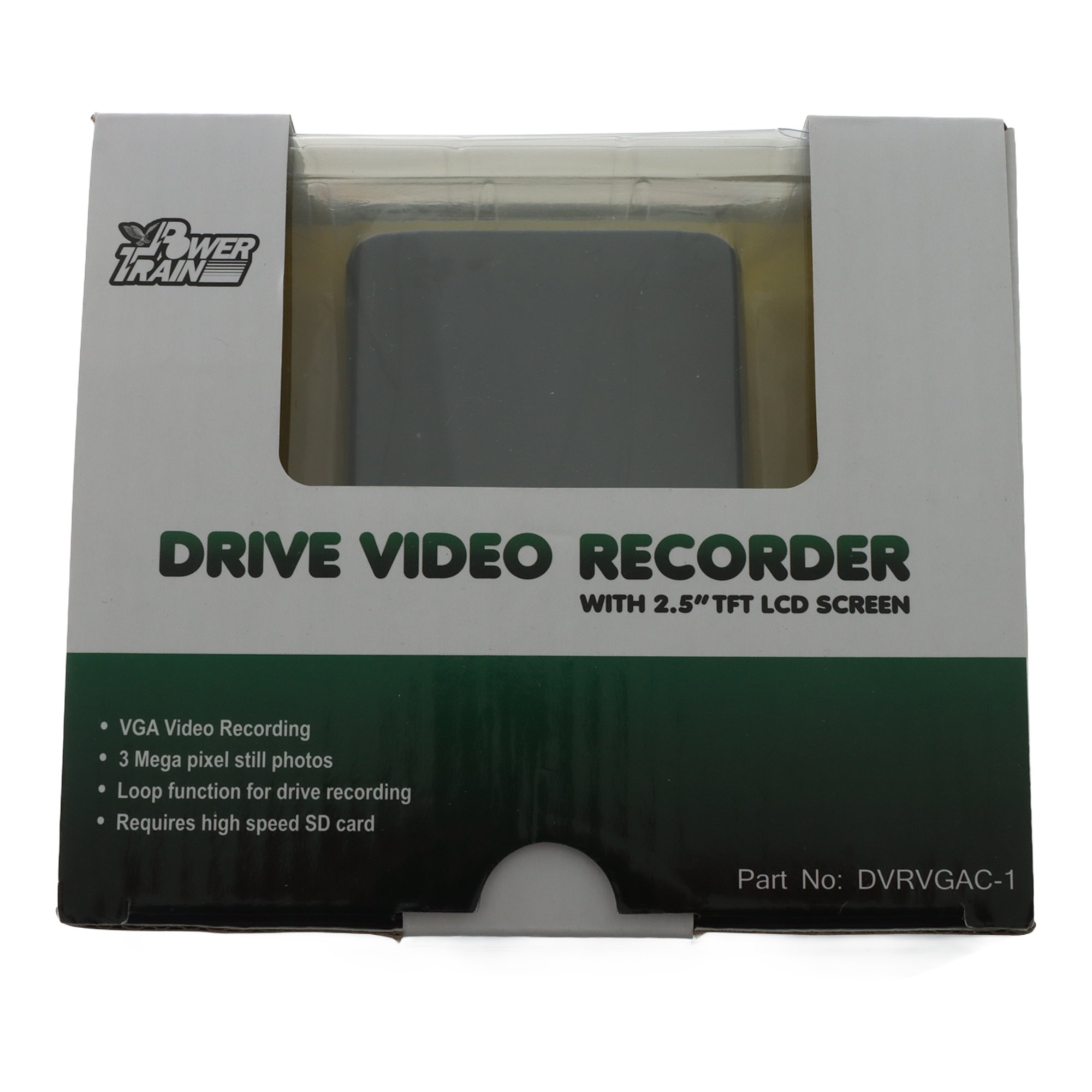 Powertrain Dash Cam with Motion Detection Sensor 12V/24V