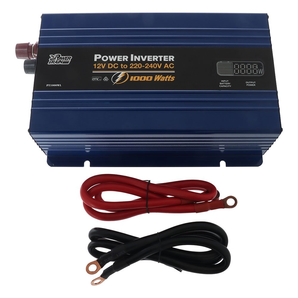 Powertrain Pure Sinewave Inverter with LED Display 1000W