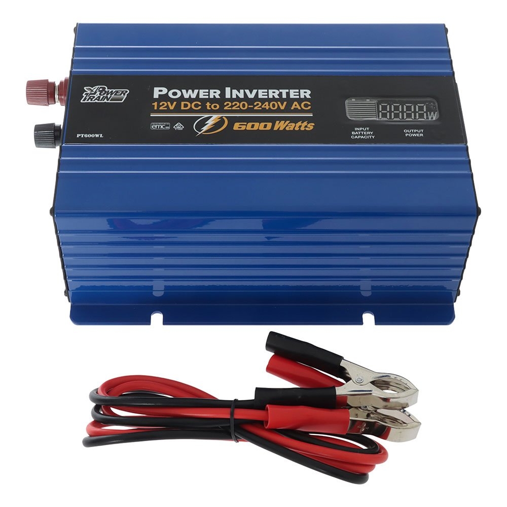 Powertrain Pure Sinewave Inverter with LED Display 600W