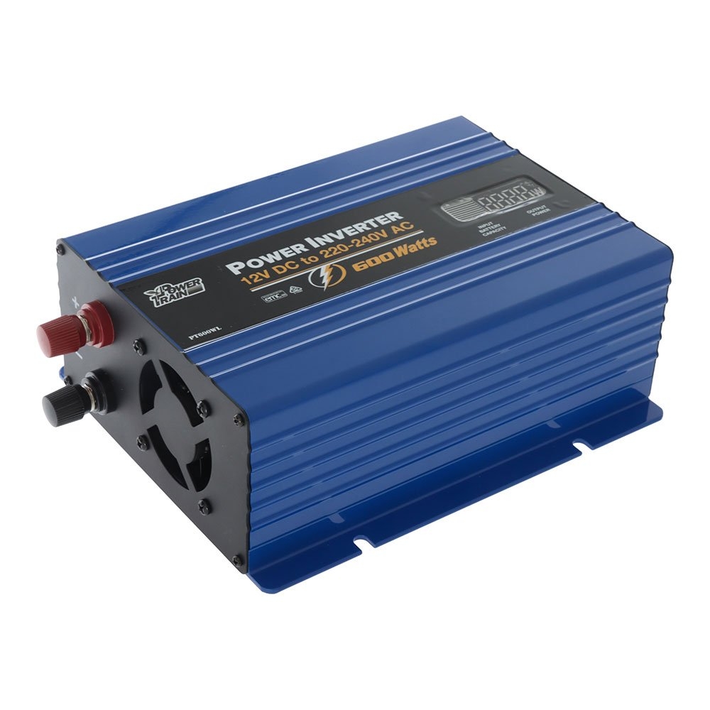 Powertrain Pure Sinewave Inverter with LED Display 600W