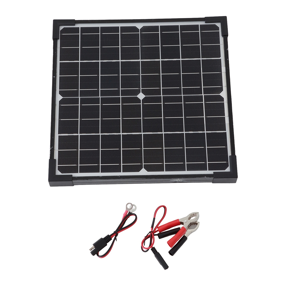 Powertrain Solar Panel with Control Unit and Charger 20W