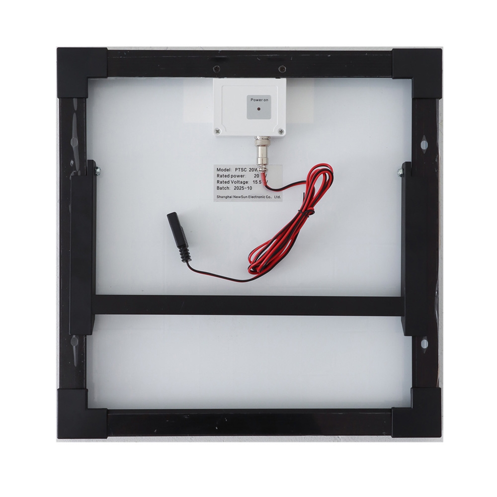 Powertrain Solar Panel with Control Unit and Charger 20W