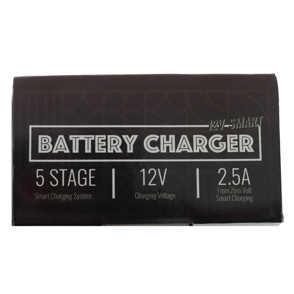 Powertrain 5-Stage Battery Charger 12V 2.5A