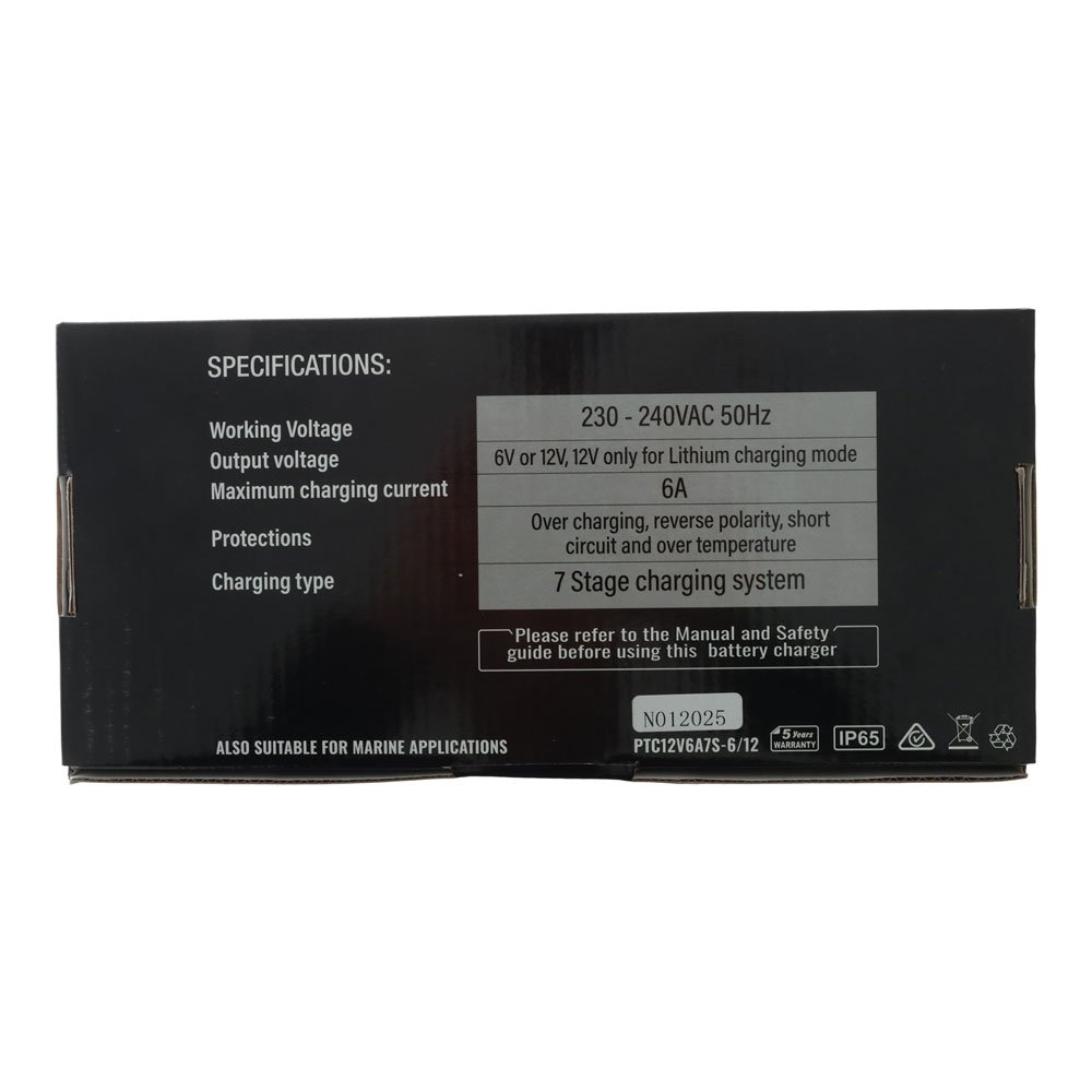 Powertrain 7-Stage Battery Charger 12V