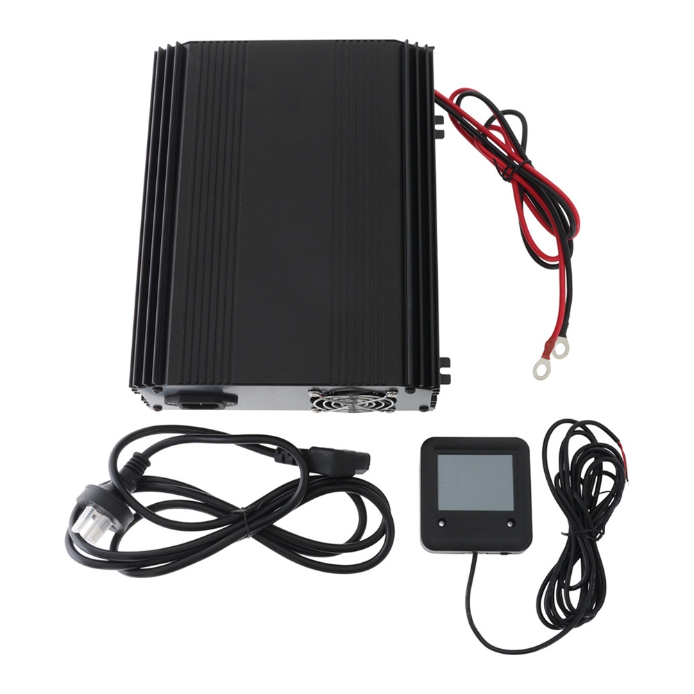 Powertrain 8-Stage Battery Charger with Bluetooth Display and Remote 12V 40A