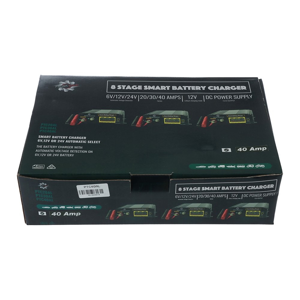Powertrain 8-Stage Smart Battery Charger