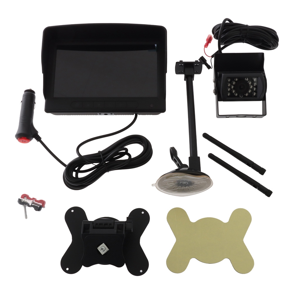 Powertrain Reverse Camera with 7in LCD Display, AI and DVR