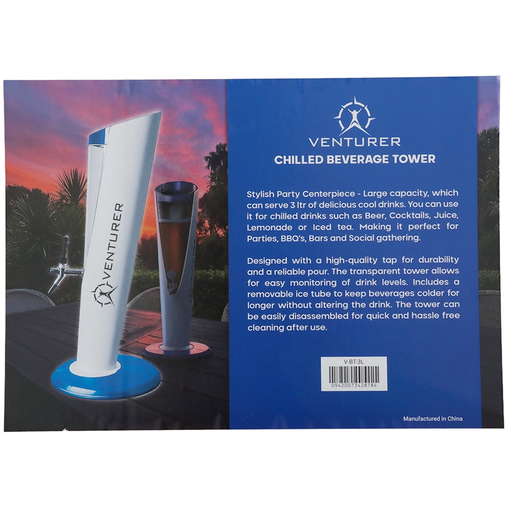 Venturer Chilled Beverage Tower 3L