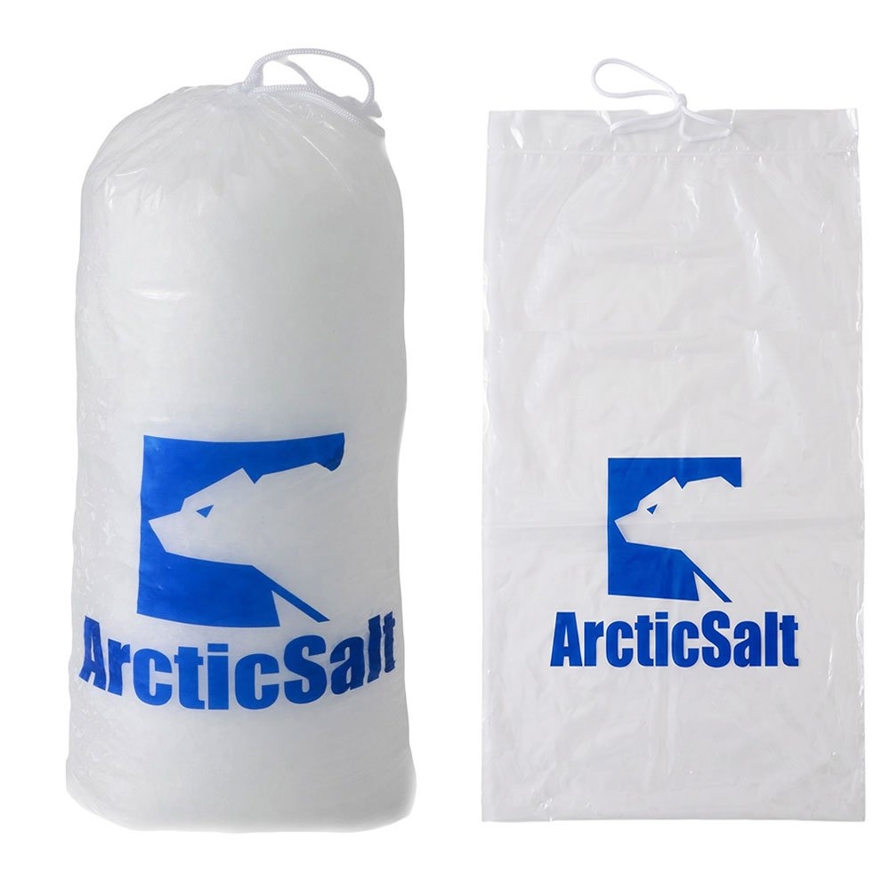 ArcticSalt Clear Plastic Ice Bag 10kg - Sold per Piece