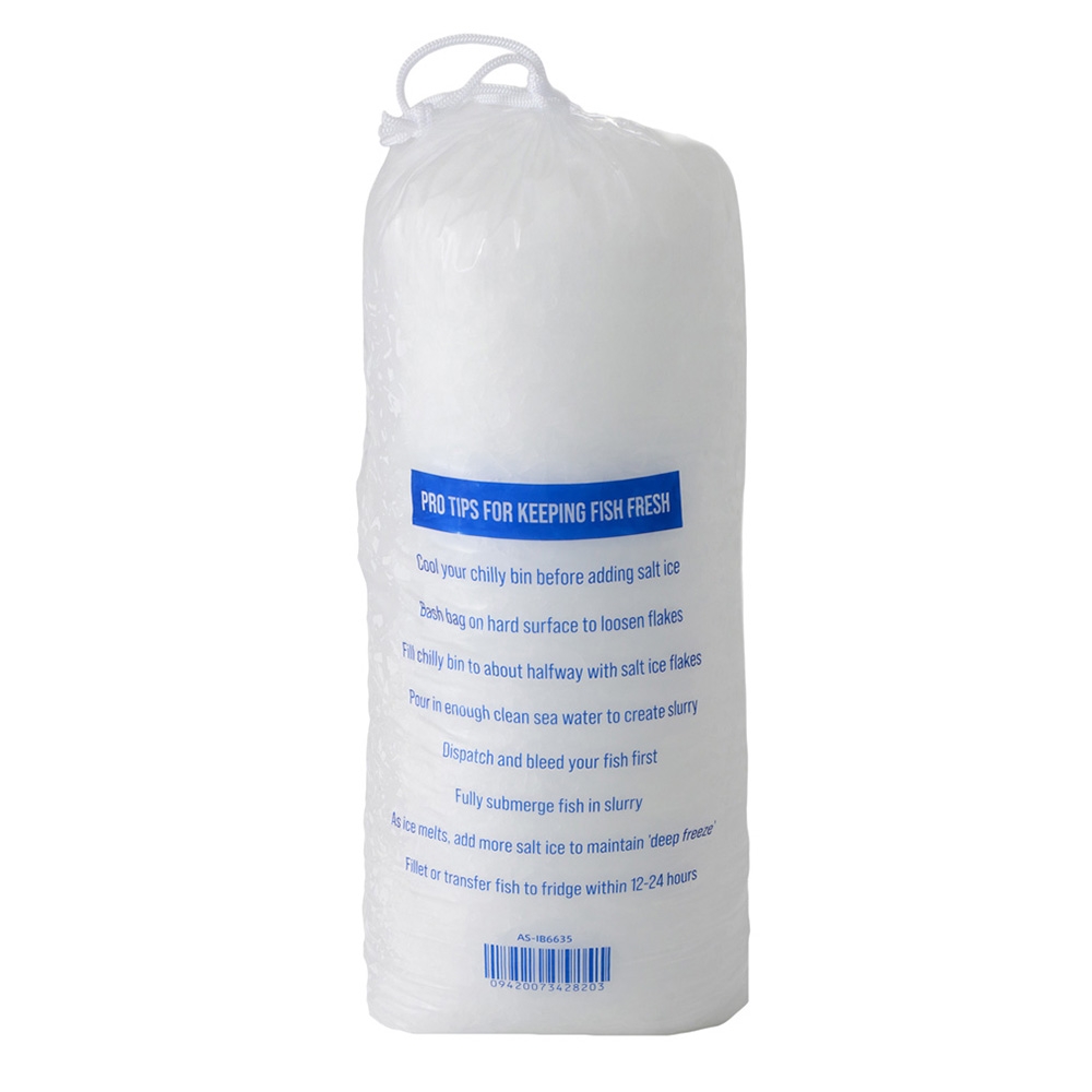 ArcticSalt Clear Plastic Ice Bag 10kg - Sold per Piece