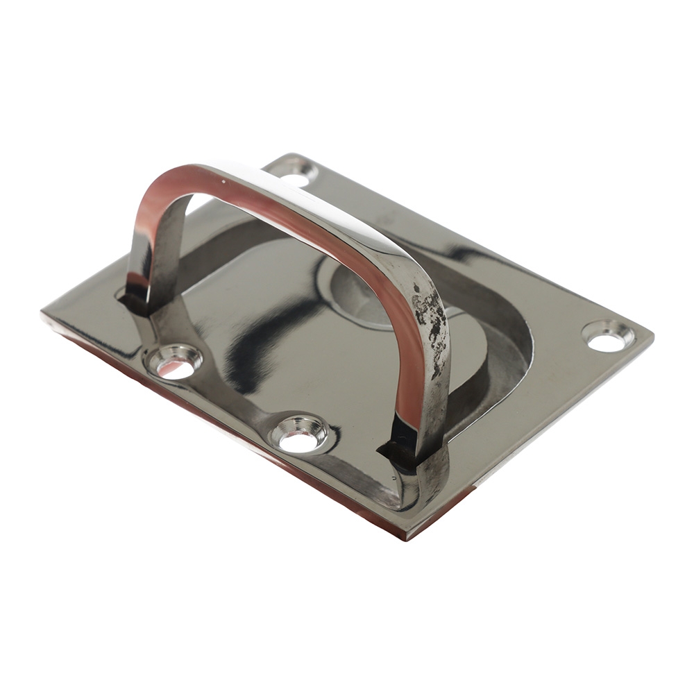 Sinox 316 Polished Stainless Steel Cast Lift Handle 77x58mm