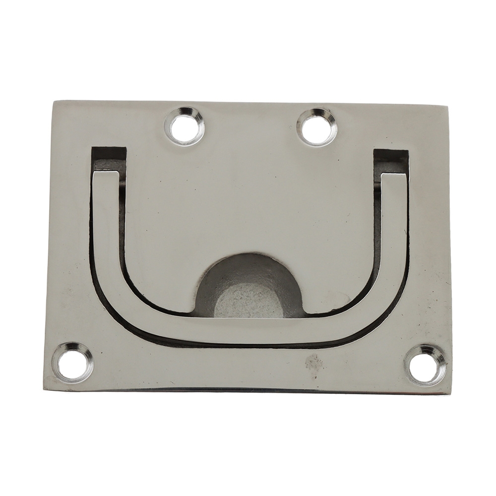 Sinox 316 Polished Stainless Steel Cast Lift Handle 77x58mm
