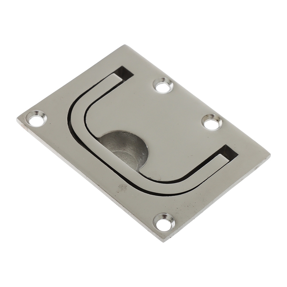 Sinox 316 Polished Stainless Steel Cast Lift Handle 77x58mm