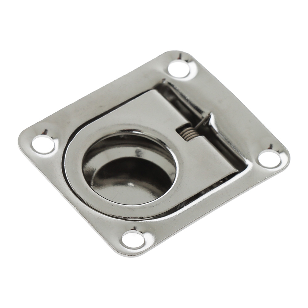 Sinox 304 Polished Stainless Steel Spring Lift Ring 45x38mm