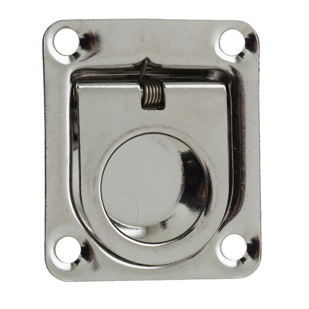 Sinox 304 Polished Stainless Steel Spring Lift Ring 45x38mm