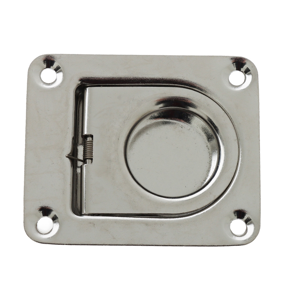 Sinox 304 Polished Stainless Steel Spring Lift Ring 65x55mm
