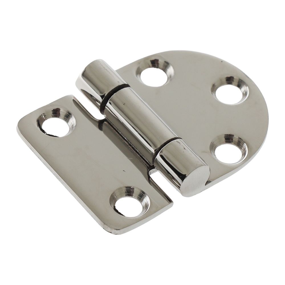 Sinox 316 Polished Stainless Steel Flush Door Hinge 40x30x2mm
