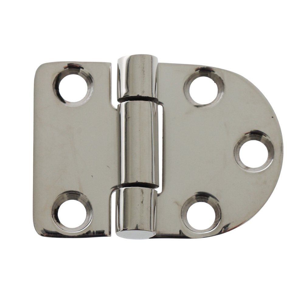 Sinox 316 Polished Stainless Steel Flush Door Hinge 40x30x2mm